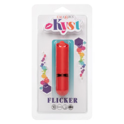 Calexotics Stimulateur de clitoris avec langue Kyst Flicker Rouge